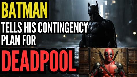 batman contingency plans|agamemnon contingency batman.